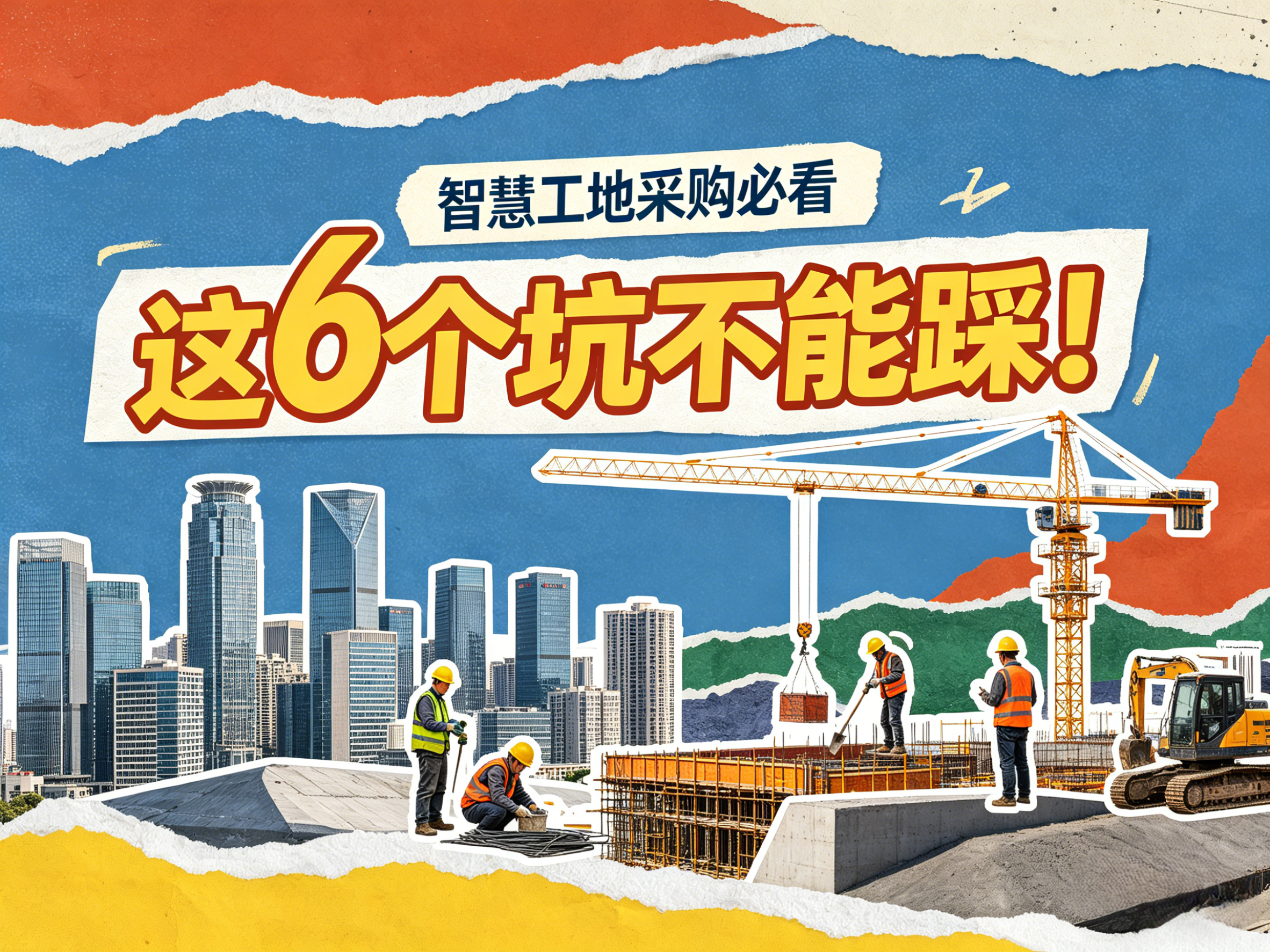 智慧工地采購(gòu)避坑指南：6大誤區(qū)千萬別踩！