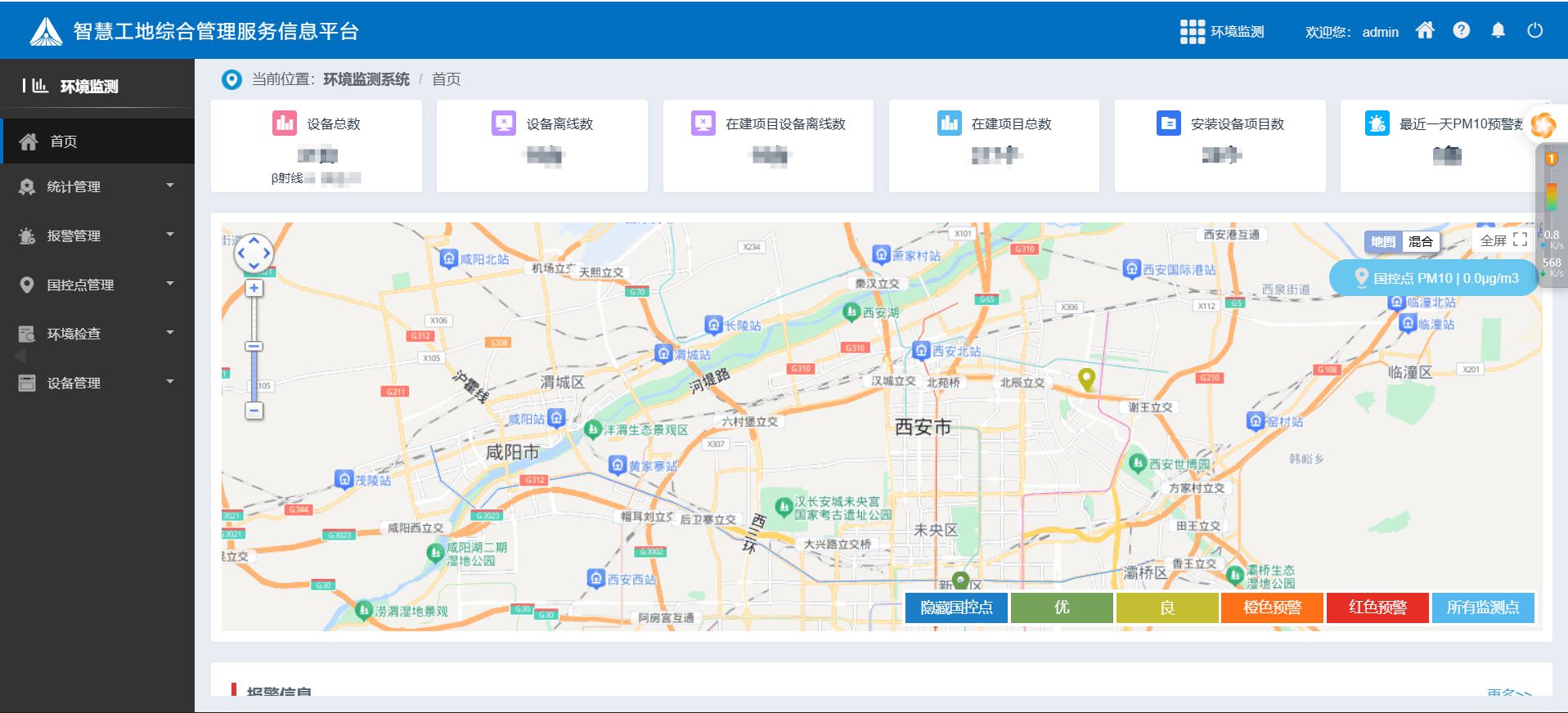 工地?fù)P塵監(jiān)測系統(tǒng)一般都由哪些部分組成？
